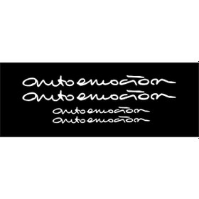 Resim Oto Sticker Auto Emotion 4 Adet Sticker Seti Ücretsiz Kargo 