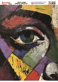 Resim Pirinç Dekopaj Kağıdı 30x42cm Pt-2806 Resim Tablo Tarzı 