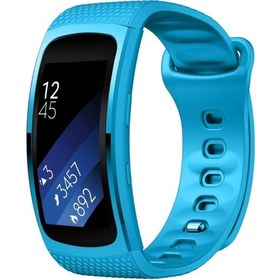 Resim Samsung Uyumlu Gear Fit2 Sm-r360 Silikon Saat Kordonu, Kordonu Boyutu: 126-175mm 