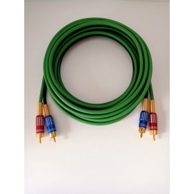 Resim Amfi Rca Kablosu - Özel Yapım %100 Bakır Ofc Rca Ses Aktarım Kablosu - 5 Metre 