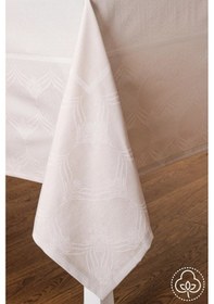 Resim Aslı Lüx Jakar Polycotton Kumaş Taş Masa Örtüsü 160x220 Cm - 1055 Çok Renkli 