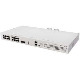 Resim Mikrotik Crs418-8p-8g-2s+rm 16 Port Gigabit L3 Switch Poe Ve 10g Uplink 