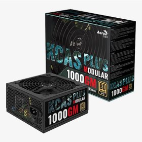 Resim Aerocool AE-KCASP1000GM 1000 W 80+ Gold Yarı Modüler Güç Kaynağı 