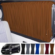 Resim Oto Pandami Fort Custom Kısa Şase 2012+ Uyumlu Taba Raylı Oto Perde Takımı 