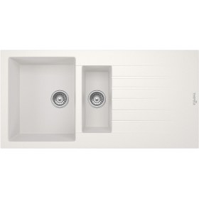 Resim Thorax Granit Eviye Harlem T2 Beyaz 100x50 