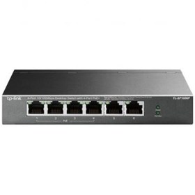 Resim Tp Link Tl Sf1006P 6 Port 10/100 4Xpoe Yonetılmez Swıtch TP-Link