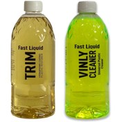 Resim Fast Liquid Plastik Parlatıcı Yenileyici- Onarıcı & Torpido Temizleyici 500 Ml 2 Parça Set Vinly Cleaner & Trim 