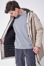 Resim Tanta Bingu Erkek Yağmurluk Gri - M 