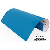 Resim STİCKERCI BEY 25×63 Yapışkanlı Folyo Tüm Renkler Ile Birlikte Esnek Ve Dayanıklıdır ( Sudan Etkilenmez) 