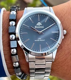 Resim Bentini YENİ SEZON GÜMÜŞ RENK ÇELİK KORDON ERKEK KOL SAATİ 2YIL GARANTİLİ 3ATM SU GEÇİRMEZ BİLEKLİK HEDİYELİ 
