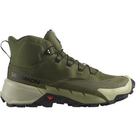 Resim Salomon 471465 Cross Hike Mid Gtx 2 Olive Night/moss Gray/black Erkek Outdoor Bot 001 