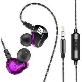 Resim Qkz Ck9 Hıfı Kulak Içi Dört Birim Spor Müzik Kulaklık (Yurt Dışından) 
