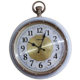 Resim Yuvarlak Duvar Saati Sarkaçlı Renkli 