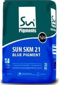 Resim Demir Oksit Sun Skm 21 Mavi (25 Kg Paket) 