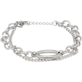 Resim Platin Çelik Kadın Bileklik - K1BLK0450247-D69 