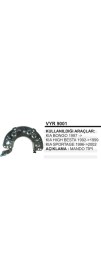 Resim Parçafix Diot Tablasi Mando Kia Bongo Hight Besta 111MM 504627227 