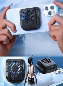 Resim TeknoExpress F3 Pro Samsung Galaxy S20 Fe Uyumlu Telefon Soğutucu Radyatör Hızlı Sessiz Soğutucu Fan 