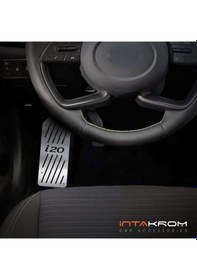 Resim intakrom Hyundai İ20 Krom Ayak Dinlendirme Pedalı 2018 - 2022 