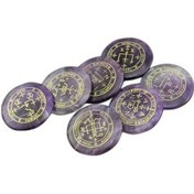 Resim Zcjb 7 Parça Doğal Kristal Aura Taşı Ametist No.7-67115 