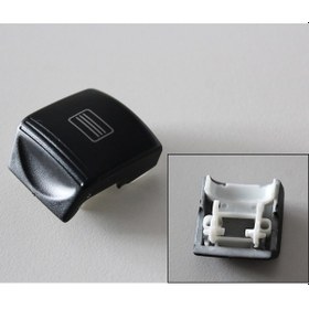 Resim Mercedes W204 W218 W212 Için Sunroof Açma Dügmesi Siyah - 1 Adet 444254814 