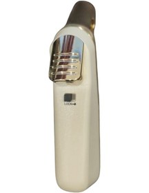 Resim Parmida Tek Torch Pürmüz Beyaz - Gold Metal Puro Çakmağı 