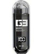 Resim Honeybeeshop Usb Şarjlı Siyah Burun Kulak Tüy Kesici Taşınabilir Elektrikli Makine 150mah 
