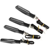 Resim 2 Adet/4 Adet Motosiklet Dönüş Sinyal Işıkları Evrensel Motosiklet Göstergeleri 4pcs 1 ADET 