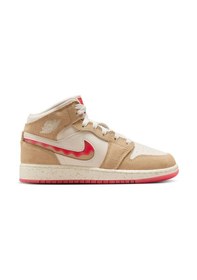 Resim Nike Air Jordan 1 Mid Se Spor Ayakkabı Beyaz | Unisex 