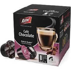 Resim Çikolatalı kahve - Café René Dolce Gusto için 16 kapsül. 