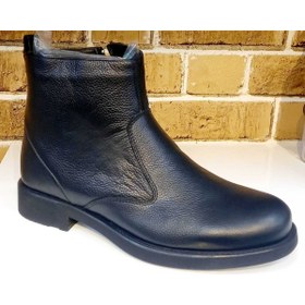 Resim BEYAZ SHOES BİRİNCİ SINIF HAKİKİ DERİ FERMUARLI ORTOPEDİK TABAN TARZ BOTLAR 