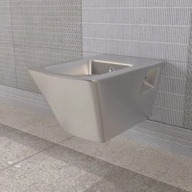 Resim Lucco Loop Asma Klozet Içi Beyaz Dışı Platin 