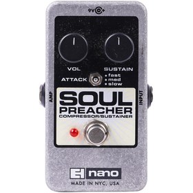 Resim Electro Harmonix Soul Preacher Compressor & Sustainer Pedalı (2.El) 
