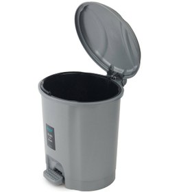Resim Elit Pedallı İç Kovalı Çöp Kovası - 12 Lt Çok Renkli 