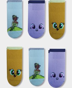 Resim MEM SOCKS 6'lı Çocuk Patik Çorap 