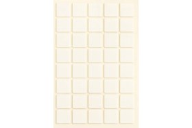 Resim Trend Kulp Yapışkanlı Sessiz Mobilya Masa Sandalye Parke Zemin Ayak Koruyucu Keçe Seti 20 mm (100'LÜ Paket) 