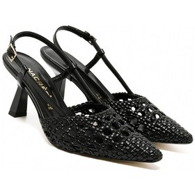 Resim Topuklu/ Stiletto Kadın 3063008 Nacree Trecc Capra Nero Siyah 