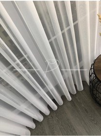 Resim Tül Perde Örme Kumaş Karınca Desen 2 Renk Seçeneği Çok Renkli 