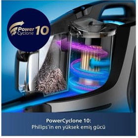 Resim Philips Marathon Ultimate Led Başlıklı Üst Düzey Toz Torbasız Teknoloji 