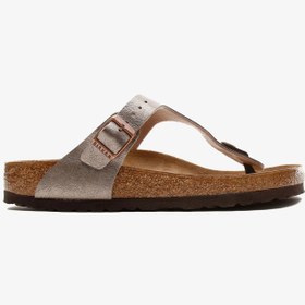 Resim Birkenstock Gizeh Birken-Flor Graceful Kadın Bej Terlik 