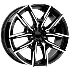 Resim EMR-DY1240-06 9.5x20"-5x120 ET40 72.6 Blak Diamond Jant (4 Adet) 