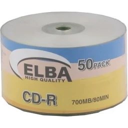 Resim Elba Shrink CD-R 56X 700MB 50'li 