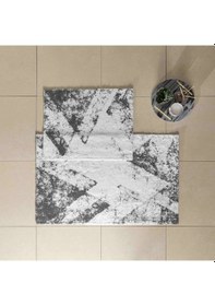 Resim Taç Pyra 2'li Pamuklu Paspas Gri 000000001500222700 Gri 