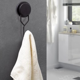 Resim Okyanus Home Magic Fix Sihirli Yapışkan Siyah Tekli Askı 