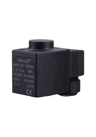 Resim Hongsen 1068-3 3/8 Kaynaklı Solenoid Valf Bobin Dahil 