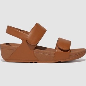 Resim Fitflop Lulu Adjustable Fv8 Hakiki Deri Taba Kadın Sandalet 
