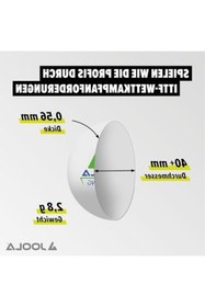 Resim markentegra Üniseks Antrenman Masa Tenisi Topu, 120'li Karton 