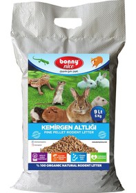 Resim Bonny Nice Doğal Pelet Hamster Kafes Altlığı 5 Kg 9 Lt 