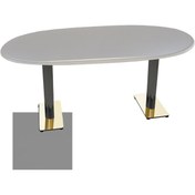 Resim Karanfil Werzalit Gold Oval Masa 94x146 