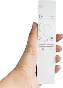 Resim Kassionel Samsung TV Uzaktan Kumandaları BN59-01259B BN59-01260A BN59-01292A BN59-01259D ve 4K UHD 6 Serisi 7 Serisi UN43 NU50 NU55 NU65 NU75 KS için Evrensel Uzaktan Kumanda (Beyaz) Yedek 
