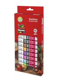 Resim Nova Color Guaj Boya Tüp 12 Li 12 Ml Nc-781 